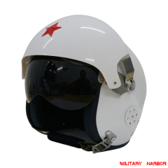 China PLA MIG Jet Fighter Air Force Pilot Helmet Tk11 replica White