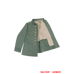 Dutch M1915 EM Field Grey Wool Field Tunic Jacket