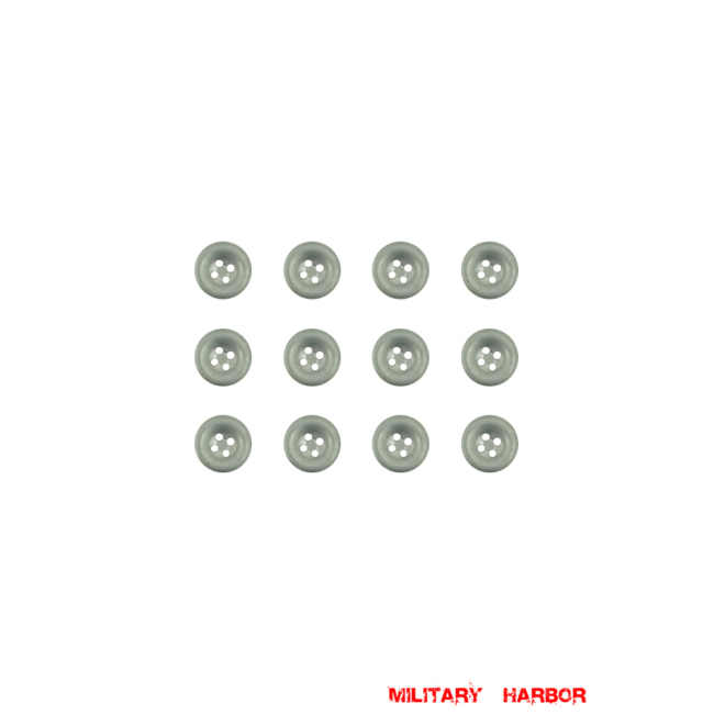 WWII German aluminum dish buttons 17mm (12 PCS) WW2 german,SS,waffen SS,wehrmacht,german buttons,WWII German Buttons,WW2 buttons,WWII german,WWII military surplus,replica military,