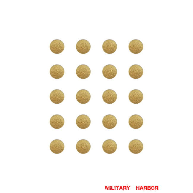 WWII German General overcoat gold buttons 21mm (20pcs) WW2 german,SS,waffen SS,wehrmacht,german belt buckle,WWII German Buttons,WW2 buttons,WWII german,WWII military surplus,replica military,