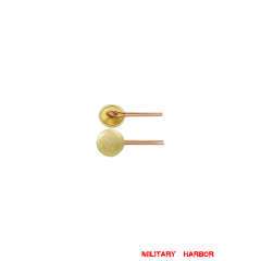WWII German German Visor Cap Buttons Gold 12mm (2PCS) WW2 german,SS,waffen SS,wehrmacht,german cap buttons,WWII German Buttons,WW2 buttons,WWII german,WWII military surplus,replica military,