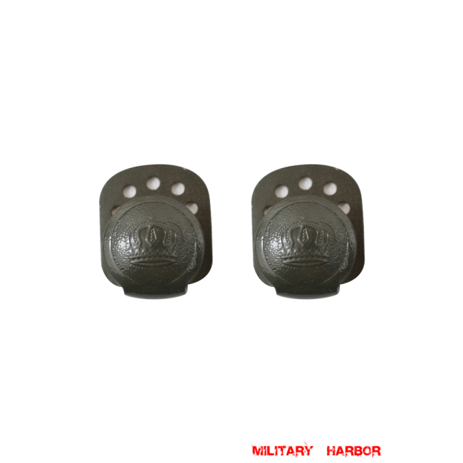 WWII German WWI Imperial German EM Dress tunic back belt ramps hooks (2 PCS) WW2 german,SS,waffen SS,wehrmacht,belt ramps hook,WWII German Buttons,WW2 buttons,WWII german,WWII military surplus,replica military,
