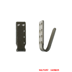 WWII German EM dress tunic waist belt ramps hooks (2 PCS) WW2 german,SS,waffen SS,wehrmacht,belt ramps hook,WWII German Buttons,WW2 buttons,WWII german,WWII military surplus,replica military,