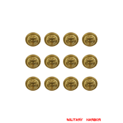 WWII German Kriegsmarine buttons 21mm (12pcs) WW2 german,Kriegsmarine,waffen SS,wehrmacht,german buttons,WWII German Buttons,WW2 buttons,WWII german,WWII military surplus,replica military,Kriegsmarine buttons