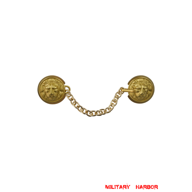 WWII German Kriegsmarine General Officer Cape Lion Clasp WW2 german,Kriegsmarine,waffen SS,wehrmacht,german buttons,WWII German Buttons,WW2 buttons,WWII german,WWII military clasp,replica military,Kriegsmarine buttons