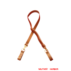 WWII German Brown Cross Starp With Gold Hook German Field Gears,Cross Starp