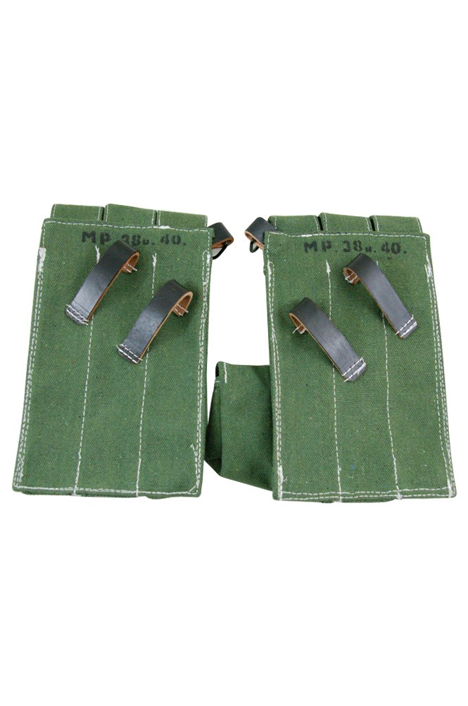 German Field Gears,MP40 MP38 Canvas Magazine Pouchs