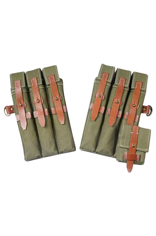 German Field Gears,MP40 MP38 Canvas Magazine Pouchs