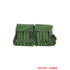 WWII German MP40 MP38  Fallschirmjager 5-MAG Magazine Pouches German Field Gears,MP40 MP38  Fallschirmjager Pouches