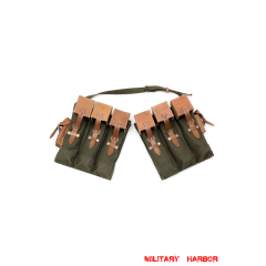 WWII German MP44 Magazine Pouchs German Field Gears,MP44 Magazine Pouchs