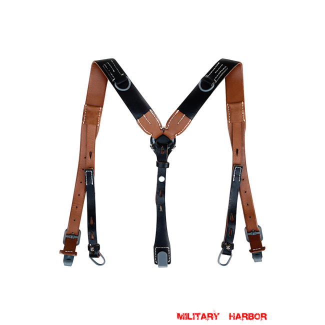 WWII German Leather Y Straps German Field Gears,Leather Y Straps