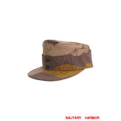 WWII German Splinter 41 Brown Variation Camo M43 field cap WWII German Splinter 41 Brown Variation Camo M43 field cap
