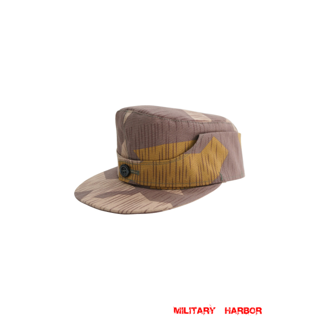 WWII German Splinter 41 Brown Variation Camo M44 field cap ww2 german field cap for sale,ww2 german field cap,ww2 field cap,wehrmacht field cap,ss field cap,m44 ss cap,m44 hat,m44 field cap,m1943 field cap,german ww2 field cap,german m44 field cap,german m44 cap,german field cap ww2,german army field cap,field caps,field cap german,ww2 german m44 field cap,waffen ss camo cap,ss camo cap