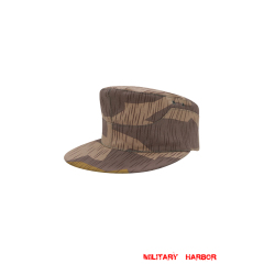 WWII German Splinter 41 Brown Variation Camo M41 field cap WWII German Splinter 41 Brown Variation Camo M41 field cap