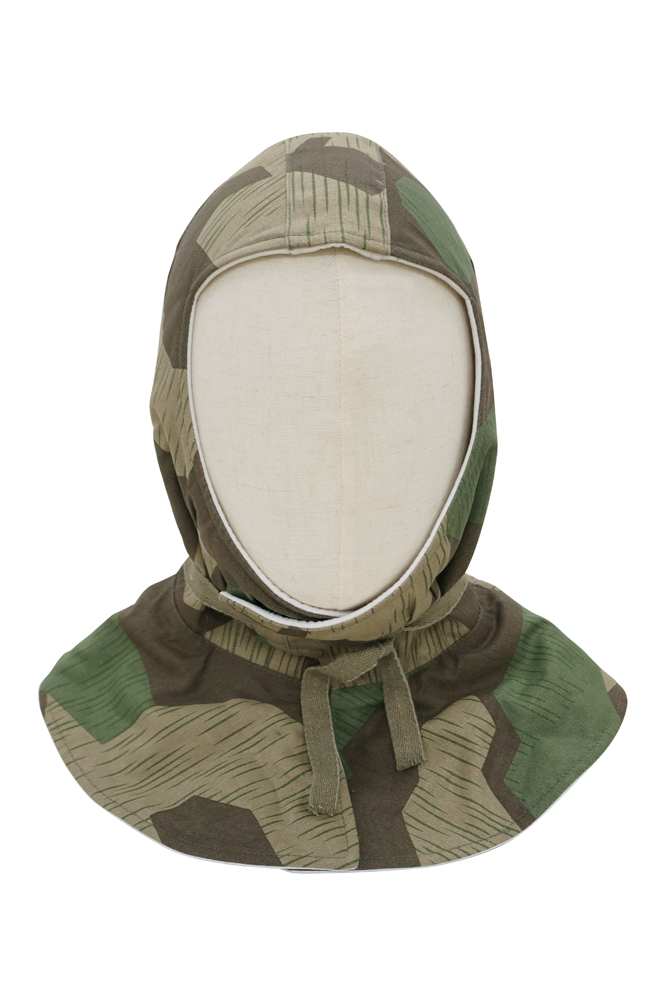 german hood,ww2 hood,german Kopfhaube,german camo hood,german camo Kopfhaube,german Reversible hood,german parka hood,Splinter hood