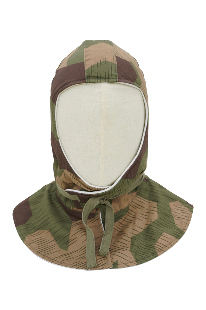 german hood,ww2 hood,german Kopfhaube,german camo hood,german camo Kopfhaube,german Reversible hood,german parka hood,Splinter hood