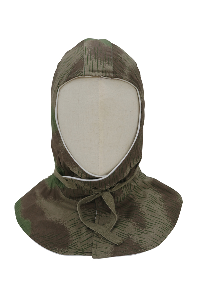 german hood,ww2 hood,german Kopfhaube,german camo hood,german camo Kopfhaube,german Reversible hood,german parka hood,Sumpfsmuster hood