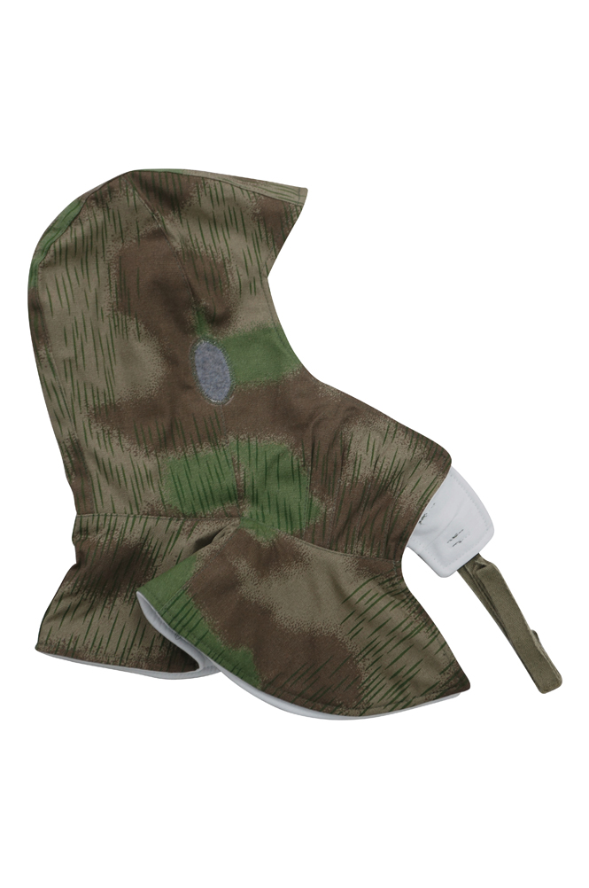 german hood,ww2 hood,german Kopfhaube,german camo hood,german camo Kopfhaube,german Reversible hood,german parka hood,Sumpfsmuster hood