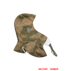 WWII German Marsh Sumpfsmuster 43 Camo Reversible winter hood Kopfhaube WWII German Marsh Sumpfsmuster 43 Camo Reversible winter hood Kopfhaube