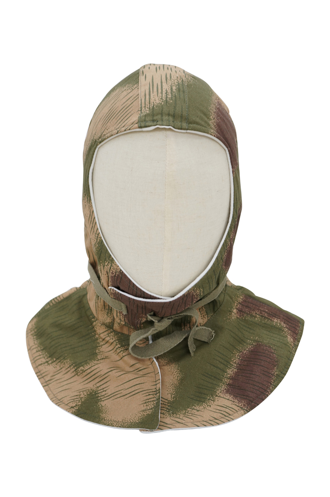 german hood,ww2 hood,german Kopfhaube,german camo hood,german camo Kopfhaube,german Reversible hood,german parka hood,Sumpfsmuster hood