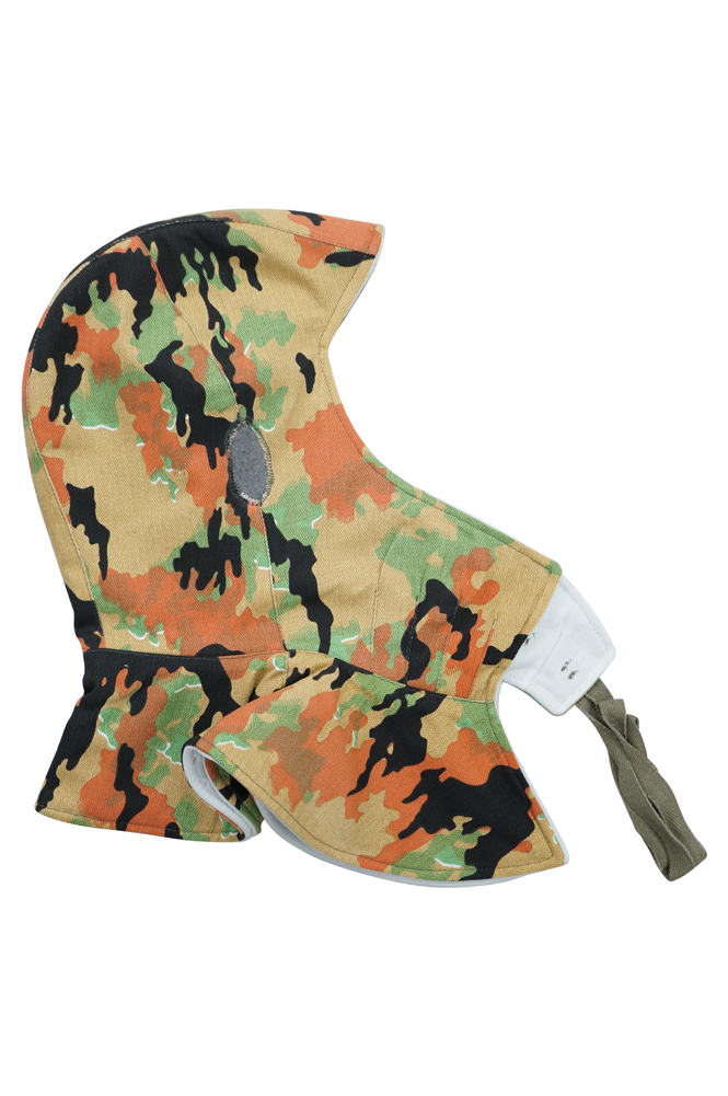 german hood,ww2 hood,german Kopfhaube,german camo hood,german camo Kopfhaube,german Reversible hood,german parka hood,Leibermuster hood