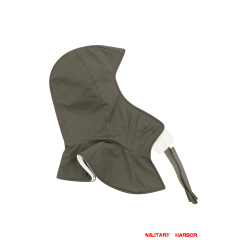 WWII German Grey 1st Pattern Reversible Winter hood Kopfhaube german hood,ww2 hood,german Kopfhaube,german camo hood,german camo Kopfhaube,german Reversible hood,german parka hood,Splinter hood