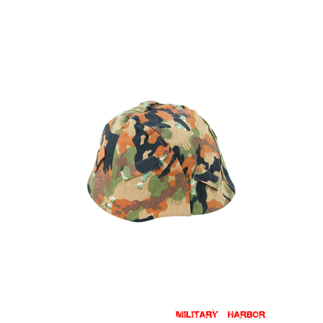 WWII German SS Leibermuster camo helmet cover M35 M40 M42 WW2 german Helmet,wehrmacht Helmet,german Helmet,german helmet cover,Leibermuster camo,WW2 helmet,german helmets WW2,M35 helmet,m40 helmet,m42 helmet,stahlhelm cover,ss helmet cover,WW2 reproduction,WW2 militaria,militaria german
