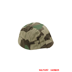 WWII German Heer Splinter 31 Spring Camo helmet cover Stahlhelm cover M35 M40 M42 WW2 german Helmet,wehrmacht Helmet,german Helmet,german helmet cover,Splinter camo,WW2 helmet,german helmets WW2,M35 helmet,m40 helmet,m42 helmet,stahlhelm cover,ss helmet cover,WW2 reproduction,WW2 militaria,militaria german