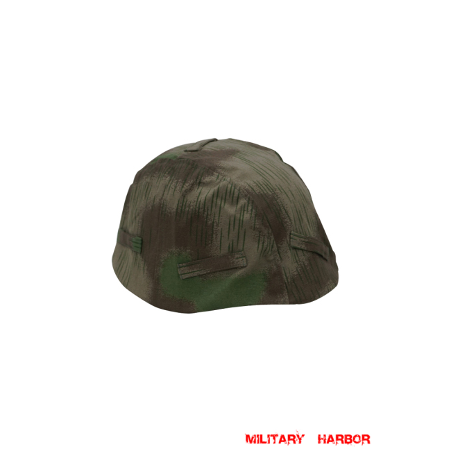 WWII German Heer Marsh Sumpfsmuster 44 with Splinter Color Camo helmet cover Stahlhelm cover M35 M40 M42 WW2 german Helmet,wehrmacht Helmet,german Helmet,german helmet cover,Italian camo,WW2 helmet,german helmets WW2,M35 helmet,m40 helmet,m42 helmet,stahlhelm cover,ss helmet cover,WW2 reproduction,WW2 militaria,militaria german