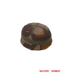 WWII German Luftwaffe Splinter 41 Brown Variation Camo Fallschirmjäger helmet cover M37 M38 WW2 german Helmet,wehrmacht Helmet,german Helmet,german helmet cover,Italian camo,WW2 helmet,german helmets WW2,Luftwaffe helmet,fallschirmjager helmet,m37 helmet,m38 helmet,stahlhelm cover,ss helmet cover,WW2 reproduction,WW2 militaria,militaria german