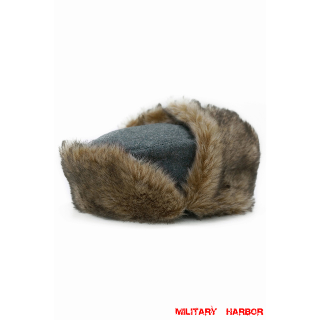 WWII German Heer/SS Italian Field Wool Winter Fur Cap ww2 german winter caps, SS winter caps,SS fur caps,Heer Winter Fur Caps,ww2 german Fur Caps,ww2 german police winter fur Caps,wehrmacht fur Caps,Waffen SS Fur caps,wehrmacht winter caps