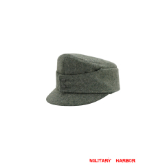 WWII German Gebirgsjager Bergmütze Field Grey Wool field cap ww2 german caps,german field caps,german hats,german Bergmütze,german ss cap,german military caps for sale,german military cap,german military hats,german military hat ww2,wehrmacht cap,ww2 cap,Gebirgsjager cap