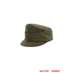 WWII German Gebirgsjager Bergmütze Brown Grey Wool Field cap ww2 german caps,german field caps,german hats,german Bergmütze,german ss cap,german military caps for sale,german military cap,german military hats,german military hat ww2,wehrmacht cap,ww2 cap,Gebirgsjager cap