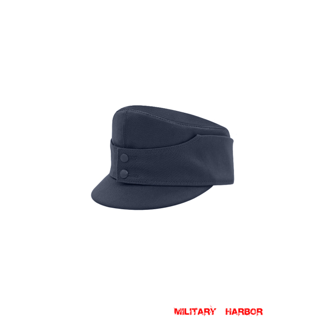 WWII German Luftwaffe Bergmütze Blue Grey Gabardine Field cap ww2 german caps,german field caps,german hats,german Bergmütze,german ss cap,german military caps for sale,german military cap,german military hats,german military hat ww2,wehrmacht cap,ww2 cap,Gebirgsjager cap