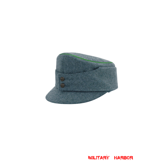 WWII German Police Gebirgsjager Bergmütze Wool Field Cap Piped ww2 german caps,german field caps,german hats,german Bergmütze,german ss cap,german military caps for sale,german military cap,german military hats,german military hat ww2,wehrmacht cap,ww2 cap,Gebirgsjager cap,police cap