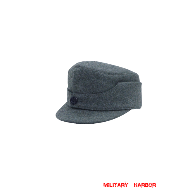 WWII German Gebirgsjager Single Button Bergmütze Italian Field Wool Field Cap ww2 german caps,german field caps,german hats,german Bergmütze,german ss cap,german military caps for sale,german military cap,german military hats,german military hat ww2,wehrmacht cap,ww2 cap,Gebirgsjager cap, police cap