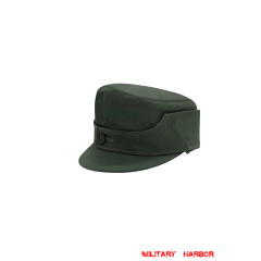 WWII German Gebirgsjager Single Button Bergmütze Reed Green HBT Field Cap ww2 german caps,german field caps,german hats,german Bergmütze,german ss cap,german military caps for sale,german military cap,german military hats,german military hat ww2,wehrmacht cap,ww2 cap,Gebirgsjager cap, police cap
