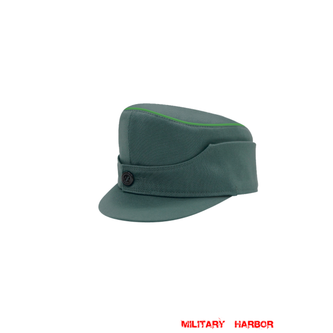 WWII German Police Gebirgsjager Single Button Bergmütze Gabardine Field Cap ww2 german caps,german field caps,german hats,german Bergmütze,german ss cap,german military caps for sale,german military cap,german military hats,german military hat ww2,wehrmacht cap,ww2 cap,Gebirgsjager cap, police cap