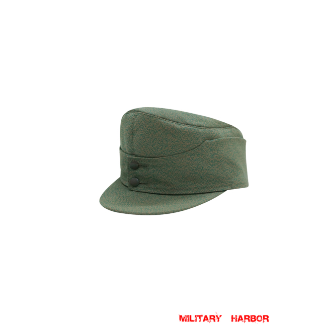 WWII German Police Gebirgsjager Bergmütze Summer Mottled Green Field Cap ww2 german caps,german field caps,german hats,german Bergmütze,german ss cap,german military caps for sale,german military cap,german military hats,german military hat ww2,wehrmacht cap,ww2 cap,Gebirgsjager cap, police cap