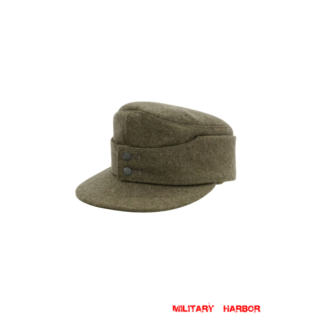 WWII German Heer/SS Brown Grey Wool M43 Field cap ww2 german caps,german field caps,german hats,german m43 caps,german ss cap,german military caps for sale,german military cap,german military hats,german military hat ww2,wehrmacht cap,ww2 cap,german panzer M43 caps,panzer field cap,german panzer caps,Luftwaffe field caps,Kriegsmarine field caps, DAK caps