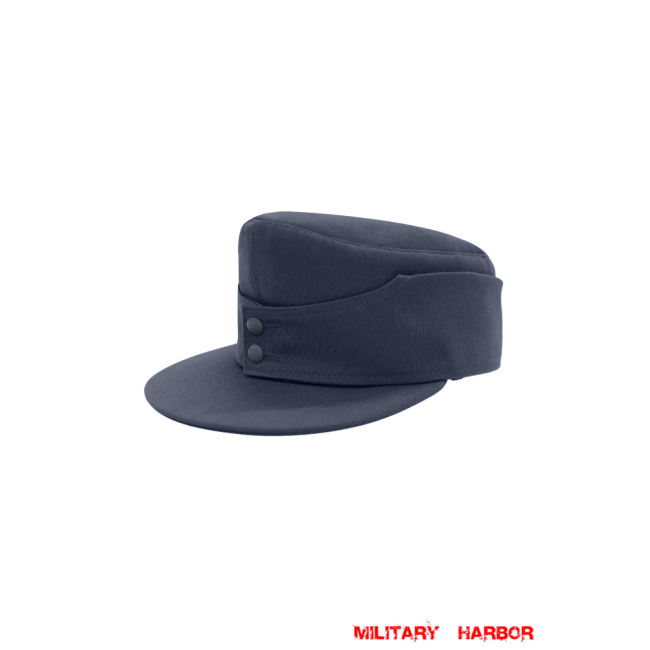 WWII German Luftwaffe Blue Grey Gabardine M43 Field cap ww2 german caps,german field caps,german hats,german m43 caps,german ss cap,german military caps for sale,german military cap,german military hats,german military hat ww2,wehrmacht cap,ww2 cap,german panzer M43 caps,panzer field cap,german panzer caps,Luftwaffe field caps,Kriegsmarine field caps, DAK caps
