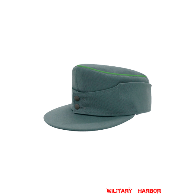 WWII German Police Gabardine M43 Field Cap Piped ww2 german caps,german field caps,german hats,german Bergmütze,german ss cap,german military caps for sale,german military cap,german military hats,german military hat ww2,wehrmacht cap,ww2 cap,Gebirgsjager cap, police cap