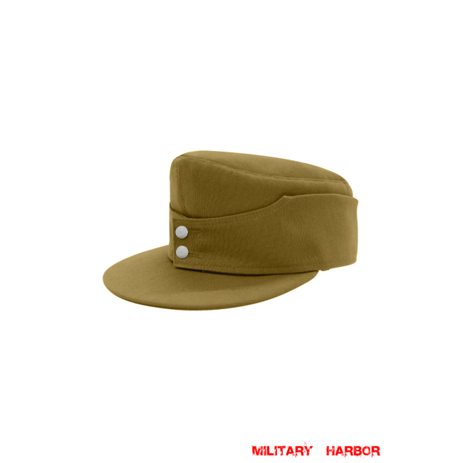WWII German Political Party Brown Gabardine M43 Field Cap ww2 german caps,german field caps,german hats,german Bergmütze,german ss cap,german military caps for sale,german military cap,german military hats,german military hat ww2,wehrmacht cap,ww2 cap,Gebirgsjager cap, political cap