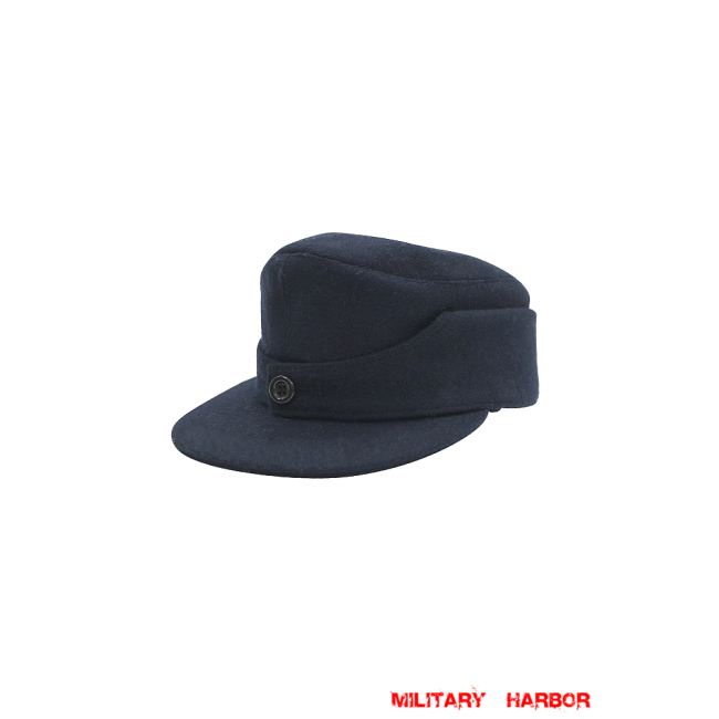 WWII German Kriegsmarine Navy Blue Wool M44 Field cap ww2 german caps,german field caps,german hats,german m44 caps,german ss cap,german military caps for sale,german military cap,german military hats,german military hat ww2,wehrmacht cap,ww2 cap,german panzer M43 caps,panzer field cap,german panzer caps,Luftwaffe field caps,Kriegsmarine field caps, DAK caps