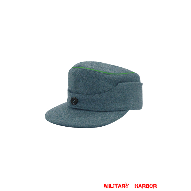 WWII German Police Wool M44 Field Cap Piped ww2 german caps,german field caps,german hats,german Bergmütze,german ss cap,german military caps for sale,german military cap,german military hats,german military hat ww2,wehrmacht cap,ww2 cap,Gebirgsjager cap, police cap