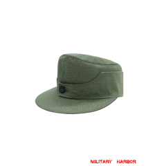 WWII German Police Summer Mottled Green M44 Field Cap ww2 german caps,german field caps,german hats,german Bergmütze,german ss cap,german military caps for sale,german military cap,german military hats,german military hat ww2,wehrmacht cap,ww2 cap,Gebirgsjager cap, police cap