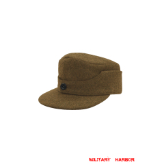 WWII German SA Brown Wool M44 Field Cap ww2 german caps,german field caps,german hats,german Bergmütze,german ss cap,german military caps for sale,german military cap,german military hats,german military hat ww2,wehrmacht cap,ww2 cap,Gebirgsjager cap, police cap,SA cap