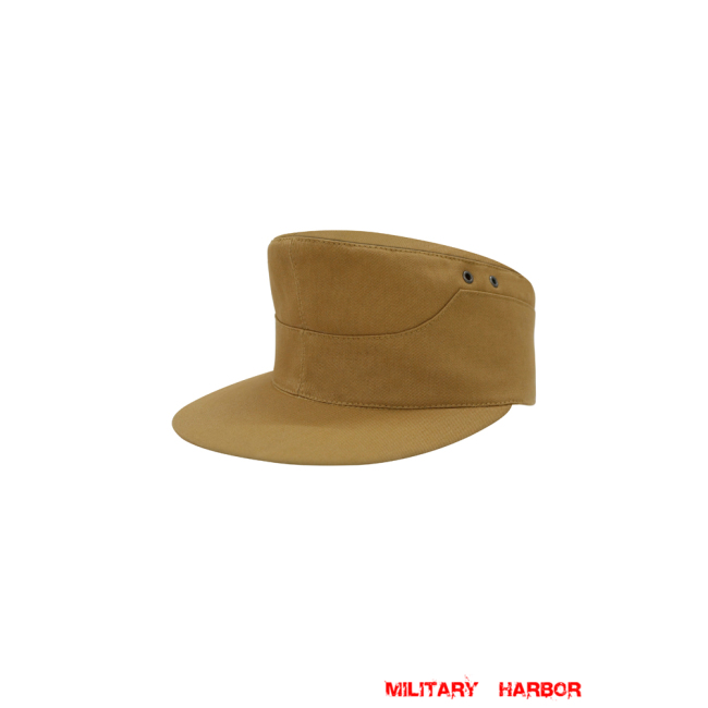 WWII German DAK Tropical Luftwaffe Sand M41 Field Cap ww2 german caps,german field caps,german hats,german m41 caps,german ss cap,german military caps for sale,german military cap,german military hats,german military hat ww2,wehrmacht cap,ww2 cap,german panzer M43 caps,panzer field cap,german panzer caps,Luftwaffe field caps,Kriegsmarine field caps, DAK caps