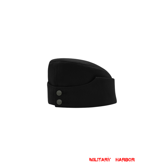 WWII German M42 Panzer black Gabardine overseas cap ww2 german cap,wehrmacht overseas cap,german overseas cap, german army cap,SS overseas cap,M34 overseas caps,german military caps for sale,german military cap,german military hats,german military hat ww2,wehrmacht cap,panzer field cap,german panzer caps,Luftwaffe field caps,Kriegsmarine field caps
