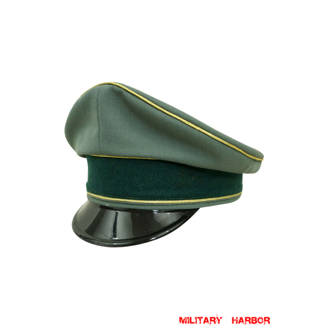 WWII German Heer General Gabardine visor cap WW2 german cap,wehrmacht cap,SS cap,german visor cap,General visor cap,WWII german hat,field hat,WW2 hat,WW2 german,WWII german,german WW2 militaria,waffen ss hat,wehrmacht hat,crusher cap WW2,SS crusher cap